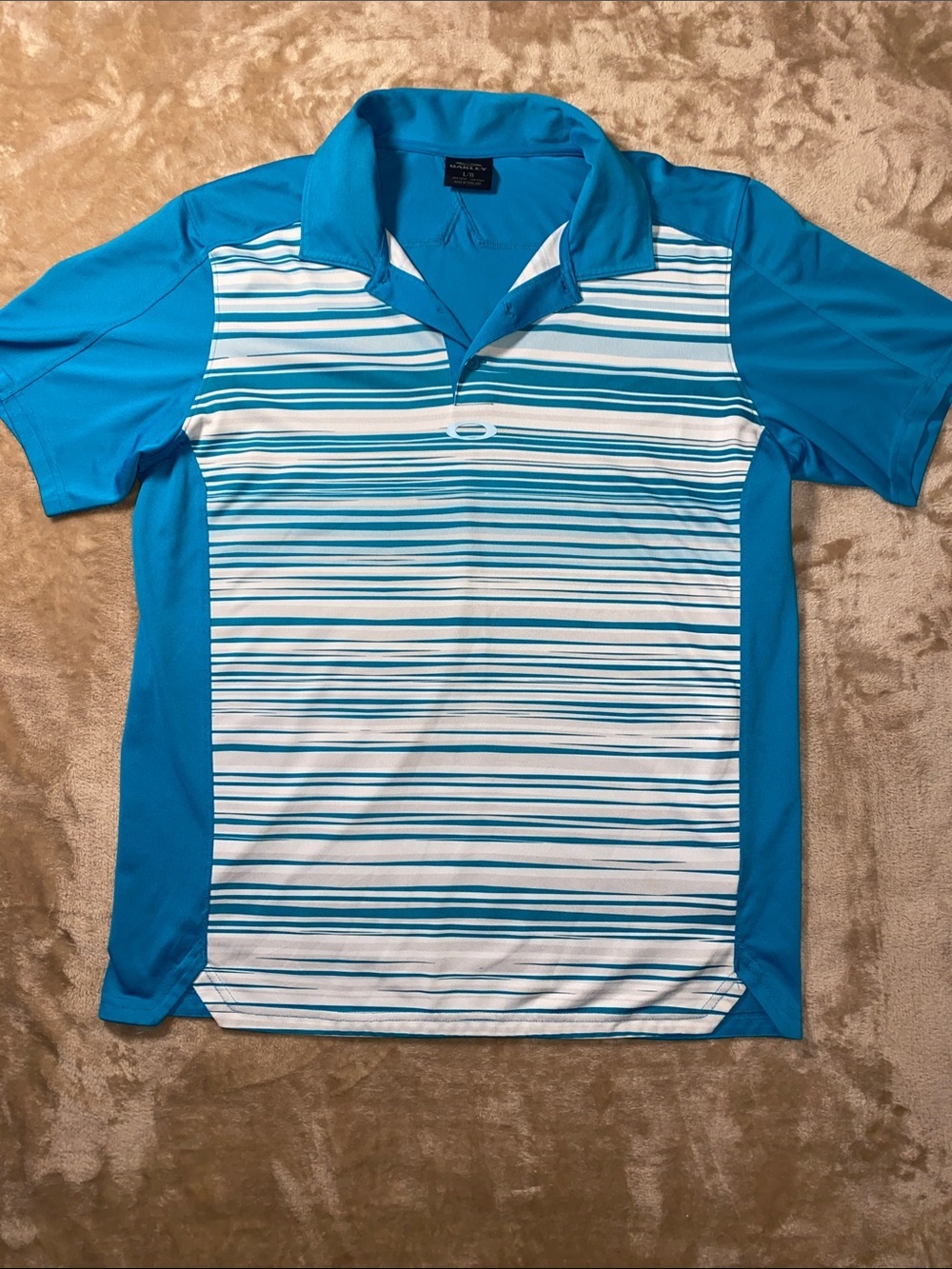 Oakley Hydrolix Striped Performance Polo